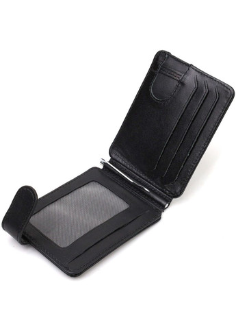 Классический надежный зажим для денег из натуральной гладкой кожи 21939 Canpellini (329198251)