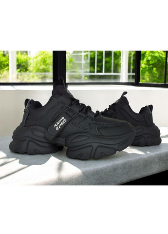 Черные всесезонные кроссовки Clibee 338B