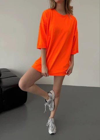 Женская футболка Оверсайз No Brand - (329851879)