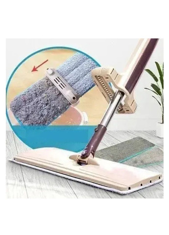 Швабра с отжимником Spin Mop 12х35 см 360 с микрофиброй для быстрой уборки. No Brand (353395834)