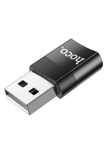 Переходник OTG UA17 USB Male to Type-C female USB2.0 Adapter Hoco (370780021)