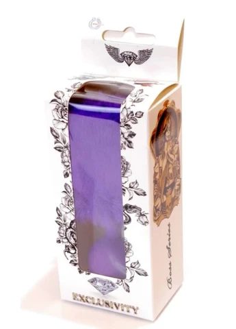 Анальна пробка ( розмір S) з хвостом Silicon PLUG Bunny Tail Purple Boss Series (383097057)