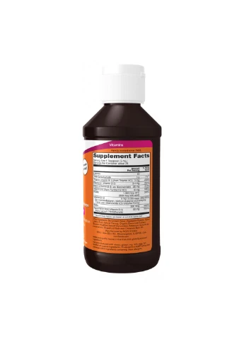 Вітамін B12 Ultra Liquid 118ml NOW рідкий комплекс для енергії та нервової системи кобаламін Now Foods (368988902)