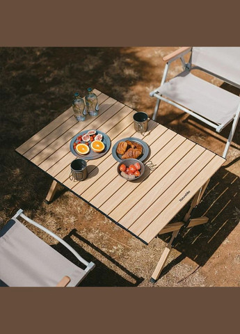 Стіл розкладний CNK2300JU010 S бежевий 6976023926938 Naturehike (316518583)