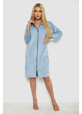 Халат женский велюровый на молнии Sport Line (361149103)