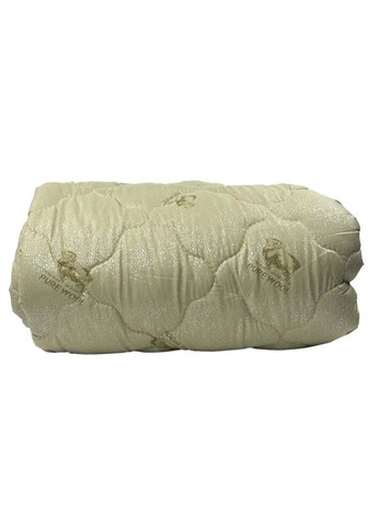 Одеяло полуторное закрытое Pure Wool 20307 150х210 см Arda (335584886)