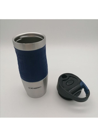 Термокружка EB-626 нержавеющая сталь 380 мл синяя Edenberg (360654328)