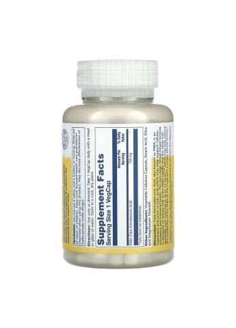 PABA 700mg - 100 vcaps Solaray (391247093)