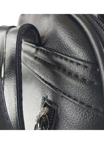 Рюкзак жіночий місткий з екошкіри на два відділення чорний Karlos Marconi (368774406)
