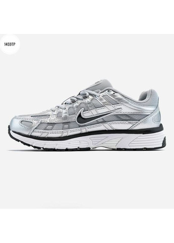 Комбіновані Осінні кросівки чоловічі nike p-6000 platinum silver найк п-6000 No Brand