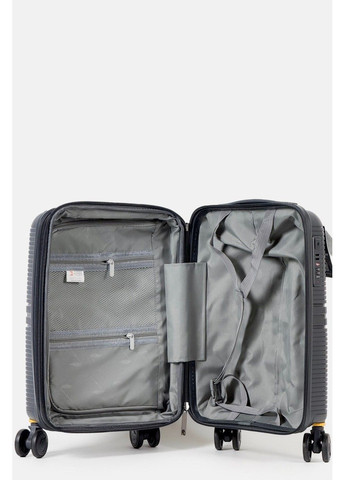 Маленький пластиковый чемодан ручная кладь 2022-28-3DRG Three Birds (370944545)