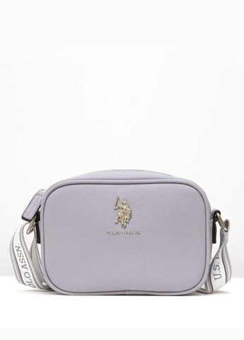 Сумка-кросбоді LAVENDER світло-сіра U.S. Polo Assn. (290122194)