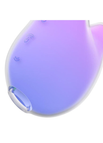 Вакуумный клиторальный стимулятор Mermaid Vibes Violet/Pink, 2 мотора Satisfyer (311600014)