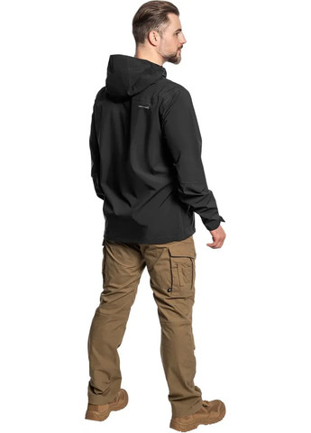 Черная демисезонная куртка monlite wp softshell jacket black Pentagon