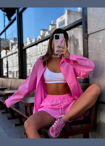 Лляний костюм з шортами Fashion (345123370)