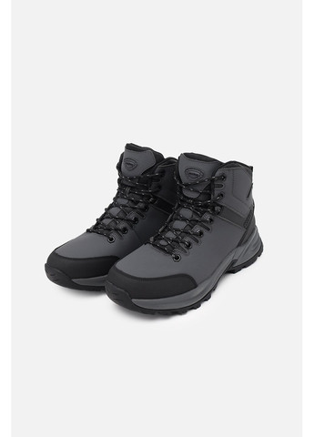 Серые зимние ботинки мужские цвет серый цб-00281487 Restime