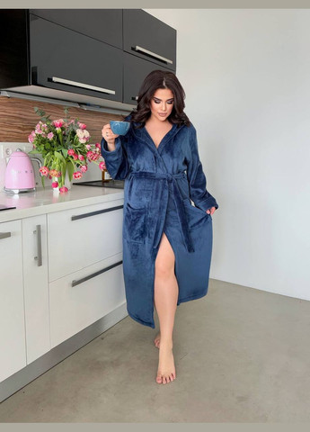 Универсальный махровый халат на запах No Brand (318561500)