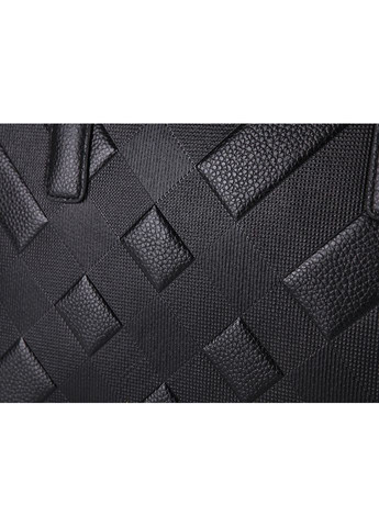 Кожаный деловой портфель для документов А4 с плечевым ремнем черный No Brand (351537010)