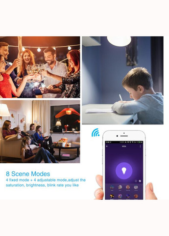 Розумна лампа Nitebird Smart Bulb Color WB4 Gosund (280876711)