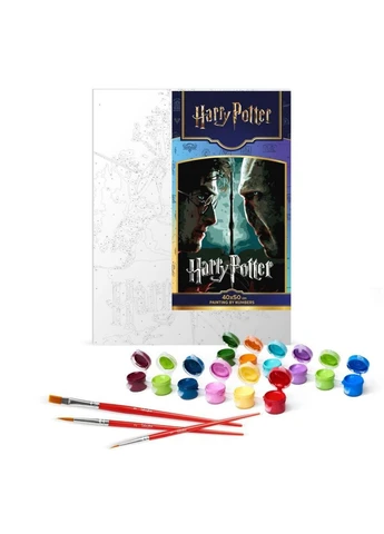Картина за номерами з фарбами металік "Harry Potter: Гаррі та Волдеморт" 40х50см Ідейка (386240227)