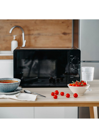 Мікрохвильова піч AD 6206 20л/ 700Вт/ мех.керув./ відкр.кнопкою/ чорна Adler (360403515)