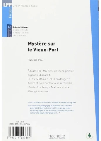 A1. Mystere sur le Vieux-Port + CD audio Hachette (370128470)