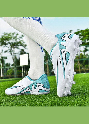 Белые футбольные бутсы No Brand без шнурков