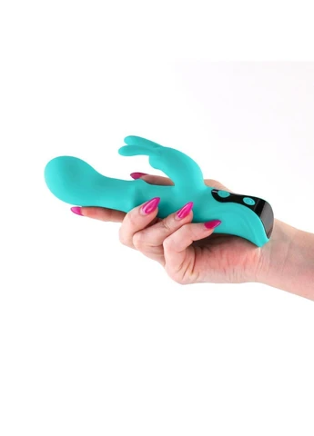 Вібратор-кролик NS Novelties INYA - Cyberluxe - Aqua No Brand (398637044)