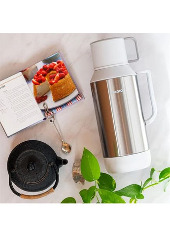 Термос питьевой MG-1052S 1800 мл белый Magio (360642253)