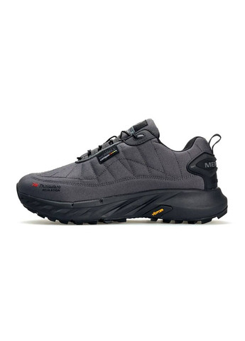 Серые демисезонные кроссовки мужские merrell No Brand Continium 3M Thinsulate Termo GTX Grey