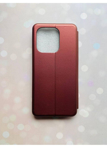 Чохол-книжка з малюнком для Xiaomi Redmi Note 13 4G Бордовий:: Дівчина з бузком (принт 7) Creative (360674305)