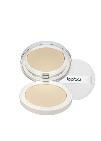 Пудра для лица topface Super Match Foundation компактная увлажняющая 10 г (PT269), 02 Light Cream/Светлый кремовый No Brand (385272647)