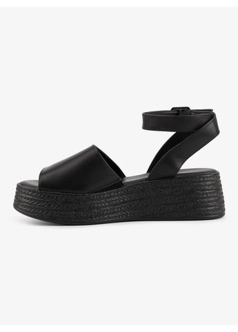 Черные женские босоножки 1101090 Renzoni с ремешком