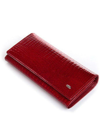 Женский кожаный лаковый кошелек SERGIO TORRETTI FEW1-V-2 red ST (360751415)