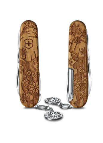 Складной нож SUPER TINKER Winter Magic 1.4701.63E1, 12 функций, размер 91 х 17 мм, тип замка Slip joint Victorinox (395598410)