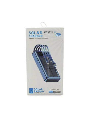 Мобільна зарядка POWER BANK 20000MAH Solar Z 102B Intex (393823369)