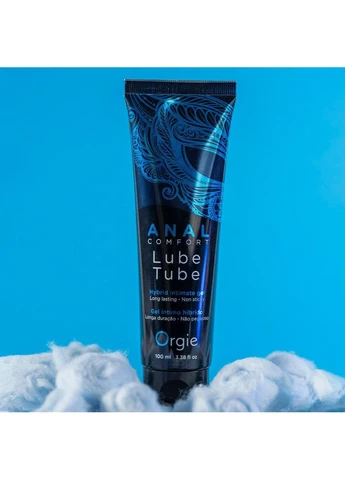 Анальная смазка Lube Tube Anal Comfort, 100 мл, водная основа, имитация силикона Orgie (401284379)