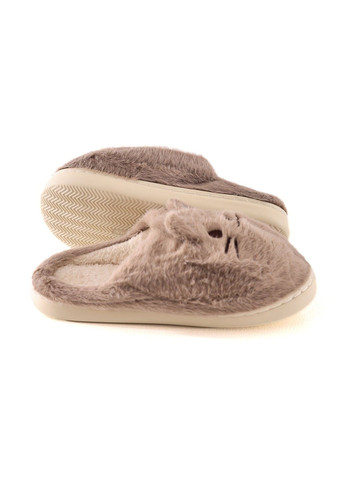 Коричневые тапочки женские Lumo