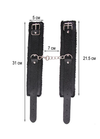 Наручники с мехом БДСМ розовые БДСМ No Brand (316395429)