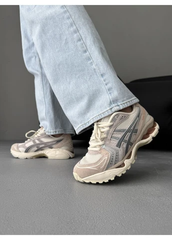 КРОСІВКИ ЖІНОЧІ ASICS GEL-KAYANO 14 PEACH/CREAM АСІКС ГЕЛЬ КАХАНО 14 БЕЖЕВІ No Brand бежеві демісезони (392020508)