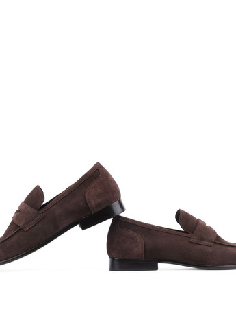Коричневые мужские туфли kt1352-09a91 коричневый замша Miguel Miratez