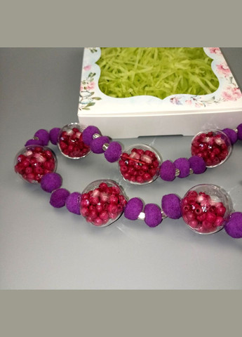 Намисто ручної роботи в стилі бохо. Блакитне жіноче намисто+подарунок No Brand (342384777)