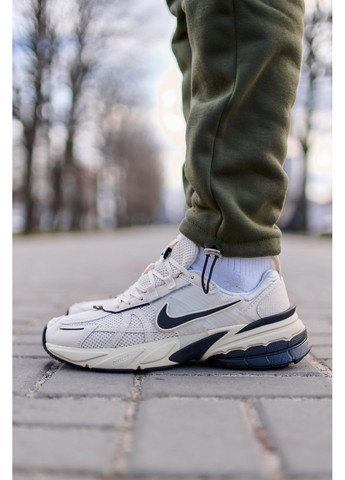 КРОССОВКИ ЖЕНСКИЕ NIKE RUNTEKK BEIGE НАЙК В2К РАНТЕКК No Brand бежевые демисезоны (367170824)