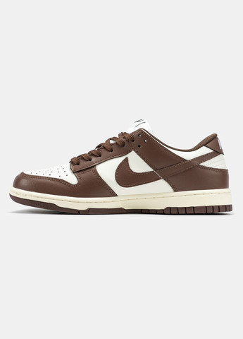 Коричневі Осінні кросівки чоловічі і жіночі nike sb dunk wmns brown sail | найк сб данк коричневі No Brand