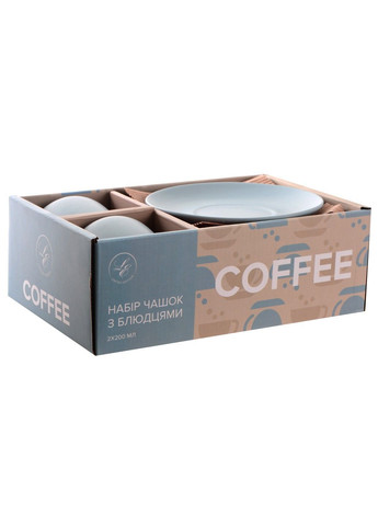 Чашка COFFEE /НАБОР/2х200 мл из блюд.в уп. (RX-N24704) Limited Edition (365275250)