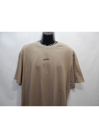 Коричневая мужская футболка loose р.58 (3xl) 105фм (только в указанном размере, только 1 шт.) No Brand