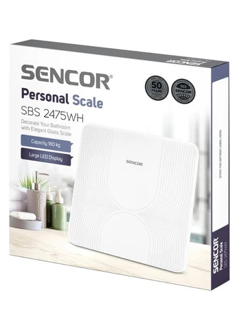 Весы напольные SBS 2475WH (6914088) Sencor (388766740)