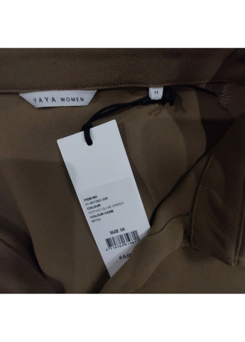 Оливковое (хаки) кэжуал платье YAYA