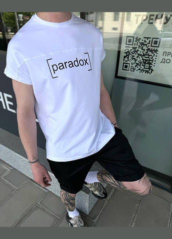 Белая мужская футболка с притом Seventy.Eight