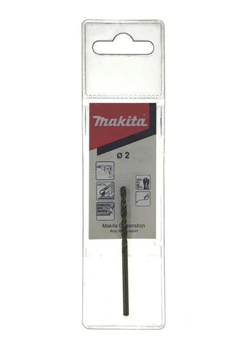 Сверло D-17295 (HSS-Со (5%), 2x49 мм) по металлу (30228) Makita (295039835)